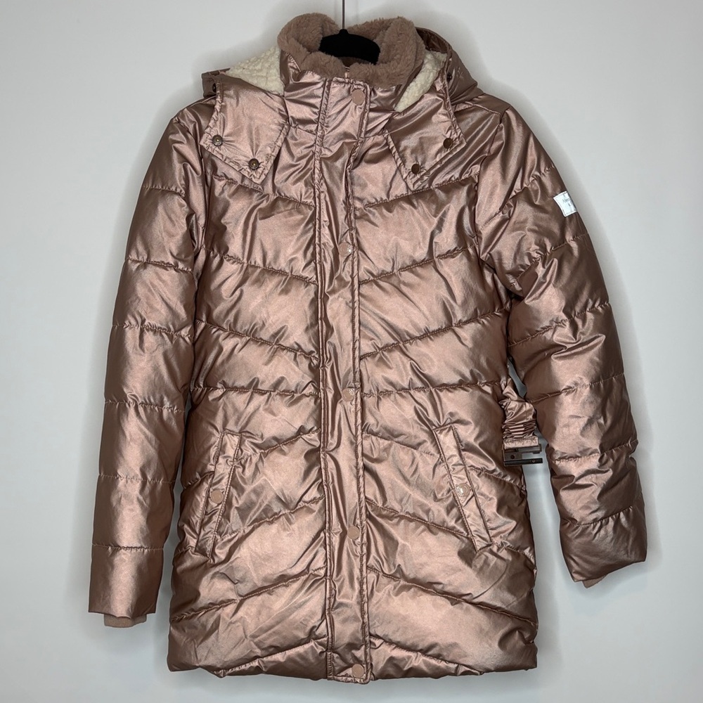 Abercrombie Kids Cozy Faux Fur Collar Jacket
